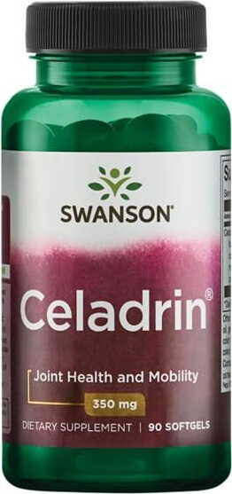 SWANSON HEALTH PRODUCTS Celadrin mieszanka estryfikowanych węglowych kwasów tłuszczowych EFAC 350 mg 90 kapsułek żelowych Swanson