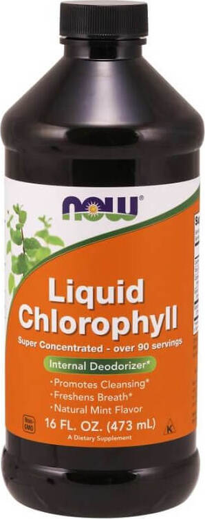 NOW FOODS Chlorofil Chlorophyll w płynie 473 ml NOW FOODS