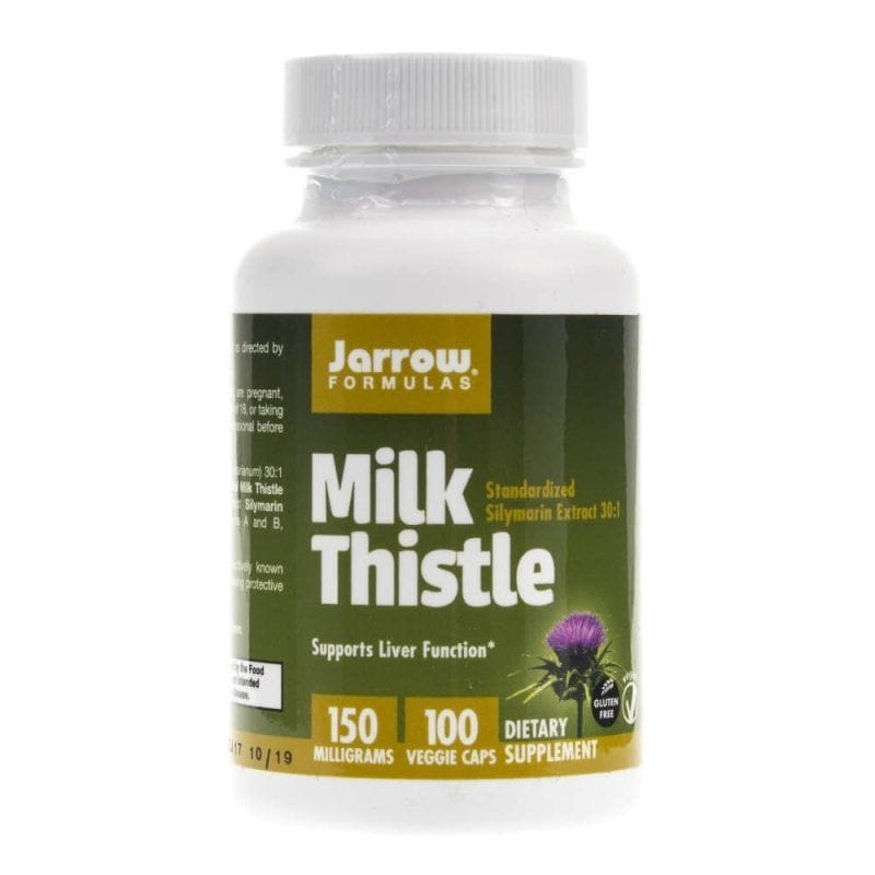 JARROW FORMULAS Milk Thistle Ostropest Plamisty 100 kapsułek Jarrow Formulas