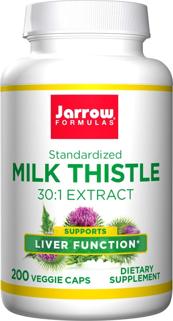 JARROW FORMULAS Milk Thistle Ostropest Plamisty 200 kapsułek