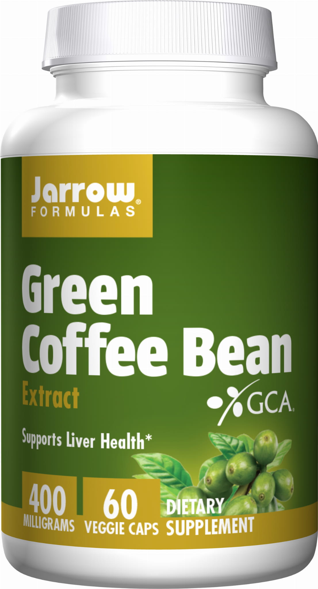 JARROW FORMULAS Green Coffee Bean Zielona Kawa 60 kapsułek Jarrow Formulas