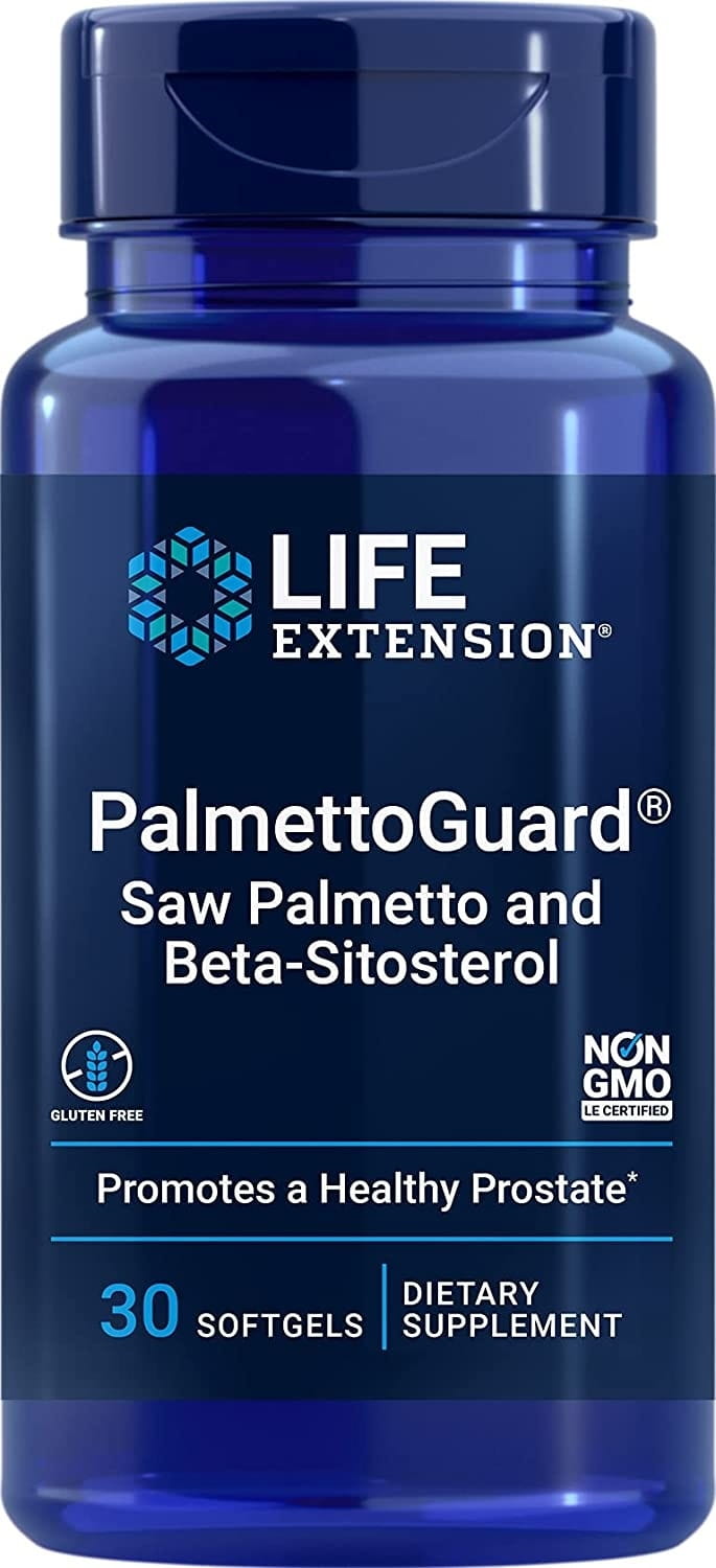 Life Extension PalmettoGuard Saw Palmetto with Beta Sitosterol 30 kapsułek Life Extension