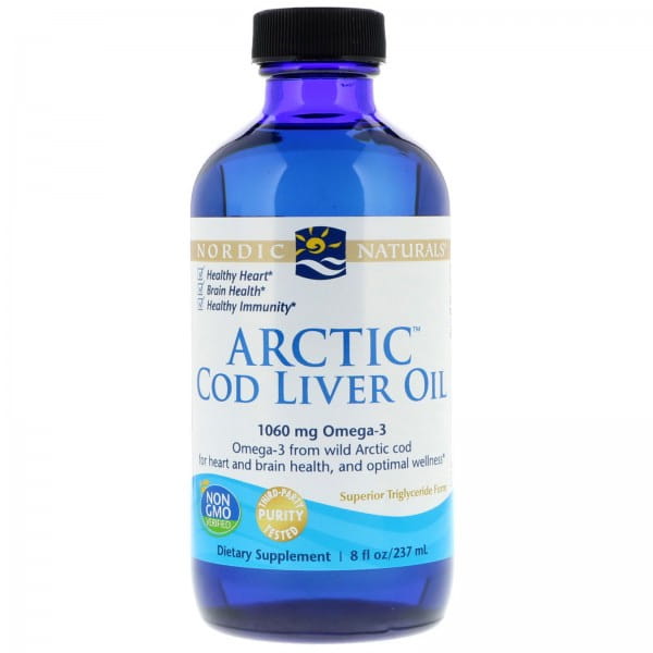 Nordic Naturals Arctic Cod Liver Oil 237 ml Nordic Naturals