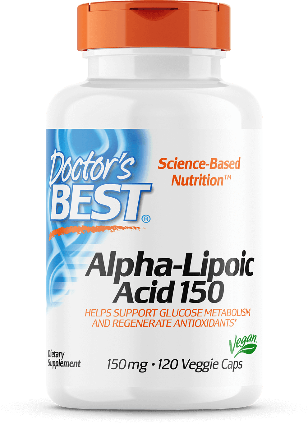 Doctor's Best ALA kwas alfa liponowy 150 mg 120 kapsułek Doctor's Best