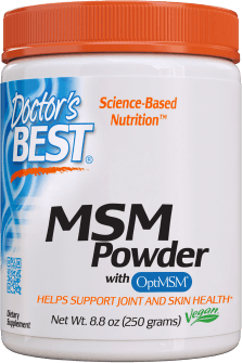 Doctor's Best Siarka MSM OptiMSM Metylosulfonylometan 250 g Doctor's Best