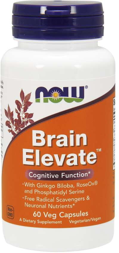 NOW FOODS Brain Elevate 60 kapsułek NOW FOODS