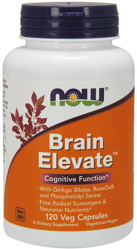 NOW FOODS Brain Elevate 120 kapsułek NOW FOODS