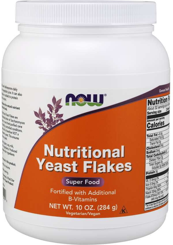 NOW FOODS Nutritional Yeast Flakes 284 g NOW FOODS