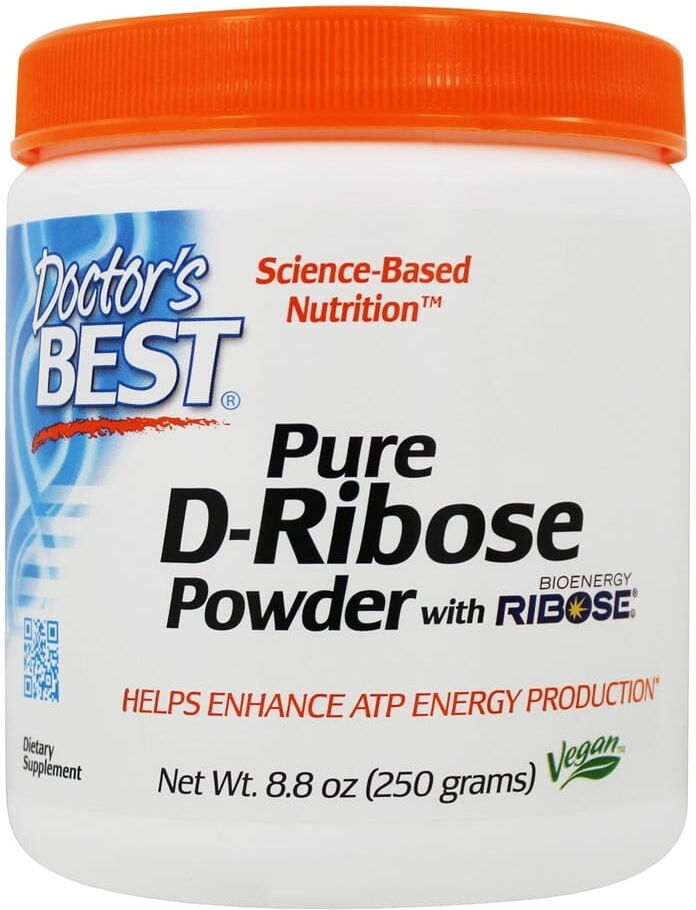 Doctor's Best Pure DRibose Powder Ryboza w proszku 250 g Doctor's Best