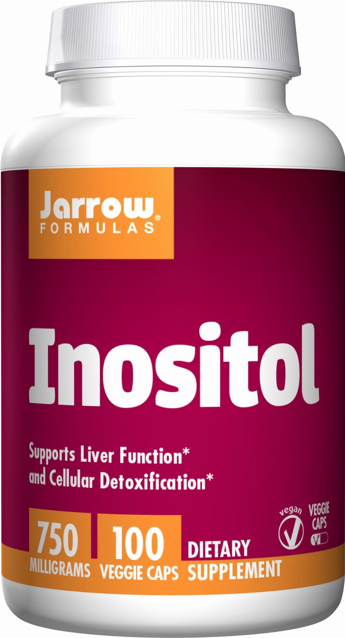 JARROW FORMULAS Inositol Inozytol 750 mg 100 kapsułek JARROW FORMULAS