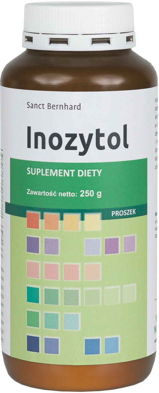 Kräuterhaus Sanct Bernhard KG Inozytol 100% proszek 250 g Kräuterhaus Sanct Bernhard KG