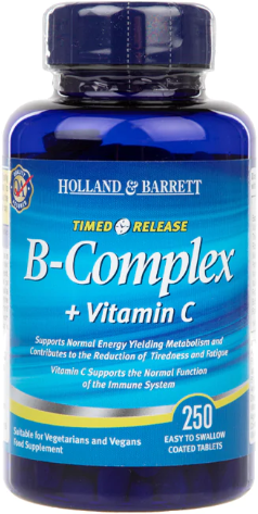 Holland & Barrett Witamina BComplex i Witamina C 250 tabletek Holland & Barrett