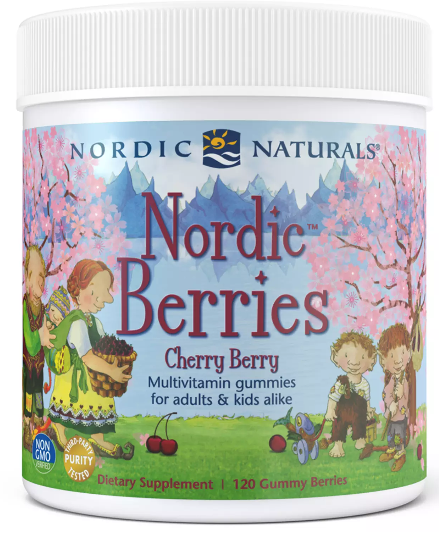Nordic Naturals Nordic Berries 120 żelków Nordic Naturals