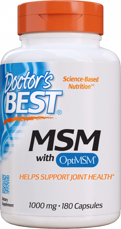 Doctor's Best MSM OptiMSM 180 kapsułek Doctor's Best