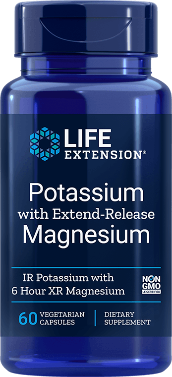 Life Extension Potassium with ExtendRelease Magnesium 60 kapsułek Life Extension