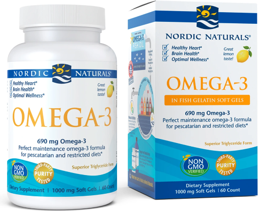 Nordic Naturals Omega3 in Fish Gelatin 60 kapsułek Nordic Naturals