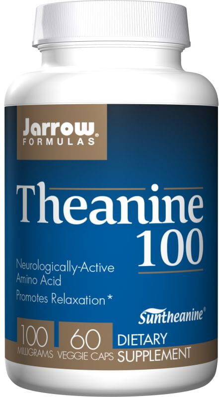 JARROW FORMULAS LTeanina 100 mg Suntheanine 60 kapsułek JARROW FORMULAS