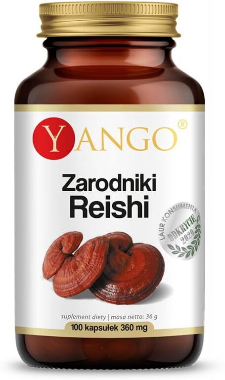 Yango Zarodniki Reishi 100 kapsułek Yango