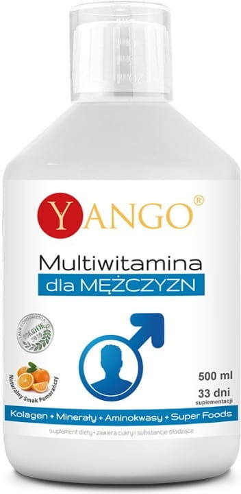 Yango Multiwitamina dla Mężczyzn 500 ml Yango