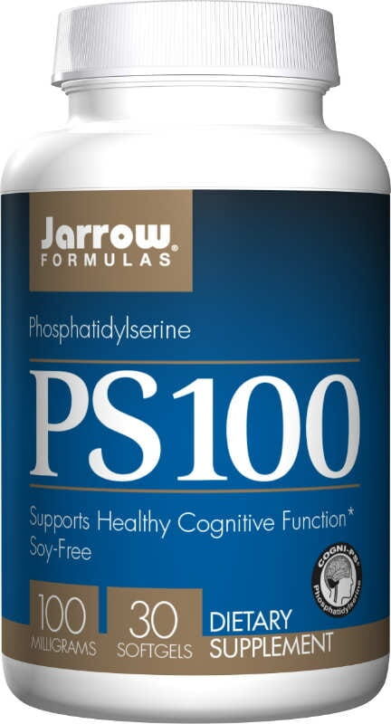 JARROW FORMULAS PS100 Fosfatydyloseryna 100 mg SoyFree 30 kapsułek JARROW FORMULAS