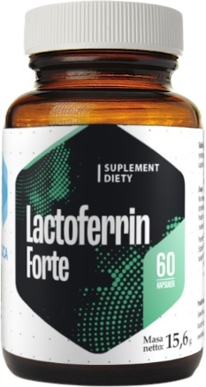 HEPATICA Lactoferrin Forte 200 mg 60 kapsułek HEPATICA