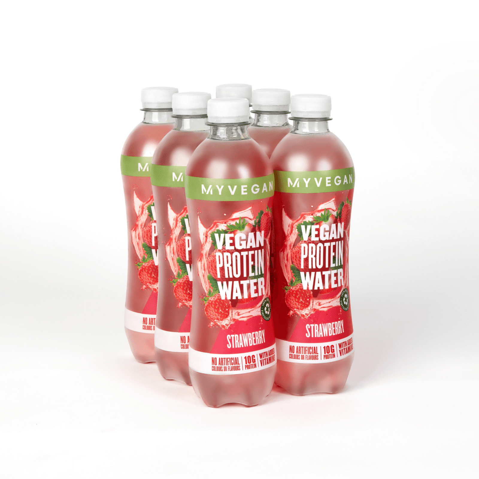 Myvegan Napój Clear Vegan Protein Water - Truskawka