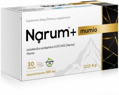 VIVIO Narum+ Mumio 30 kapsułek 6g Narum