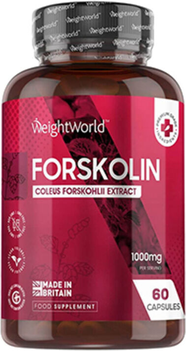 Zdjęcia - Witaminy i składniki mineralne Pure WeightWorld Pokrzywa indyjska – Forskolin 1000 mg, 60 kapsułek 