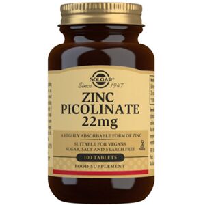 Solgar Picolinato Zinc 22 Mg 100 Comp