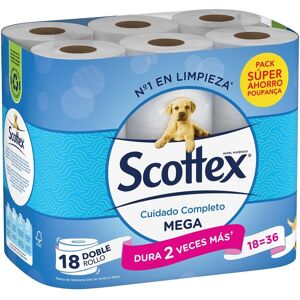 Papel Higiénico Scottex Megarolo 18=36r