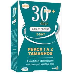 30 Days Plus Linha Cintura D-Tox x 120 Comprimidos