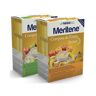 Nestle Meritene Compota de Frutas Instant Pêssego, Banana e Maçã 2x350g