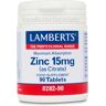 Lamberts Zinc 15mg 90 cápsulas