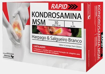 DIETMED® KONDROSAMINA MSM RAPID 30 AMPOLAS