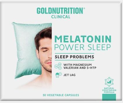 GOLD NUTRITION CLINICAL MELATONIN POWER SLEEP 30 CAPSULAS