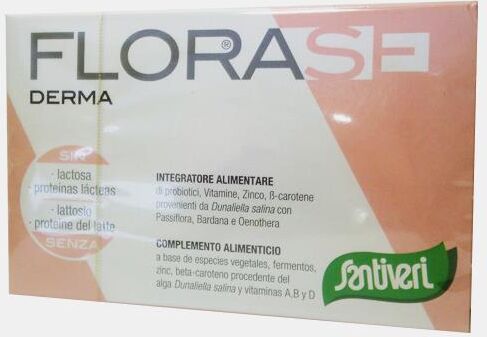 SANTIVERI FLORASE DERMA 40 CAPSULAS