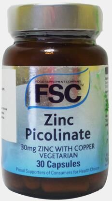 Fujitsu Siemens ZINC PICOLINATE 30mg 30 CAPSULAS