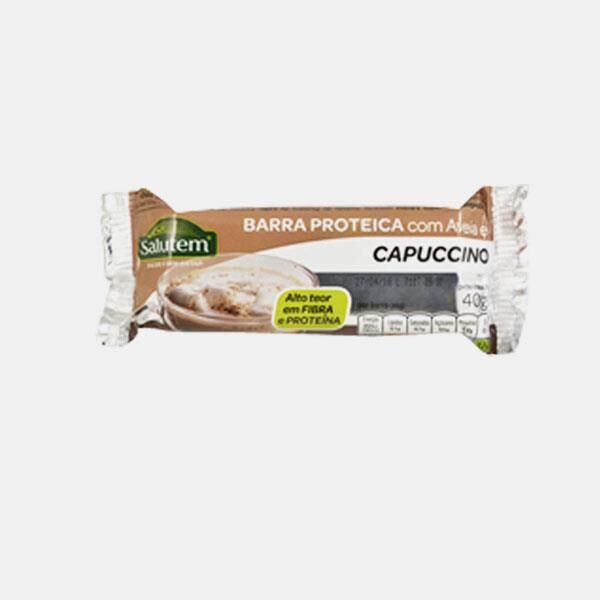 SALUTEM BARRA PROTEICA COM AVEIA E CAPUCCINO 40g