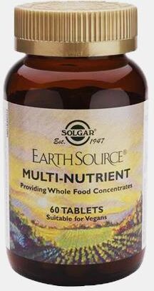 SOLGAR EARTH SOURCE MULTI-NUTRIENT 60 COMPRIMIDOS