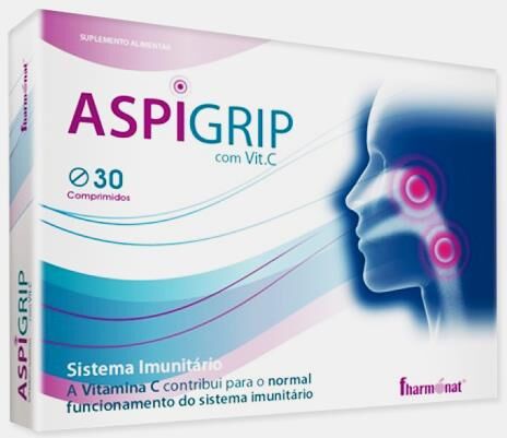 FHARMONAT ASPIGRIP C/ VITAMINA C 30 COMPRIMIDOS