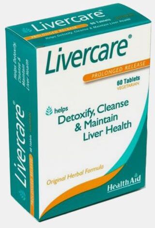 HEALTH AID LIVERCARE 60 COMPRIMIDOS