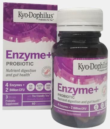 KYOLIC KYO-DOPHILUS COM ENZIMAS 60 CAPSULAS