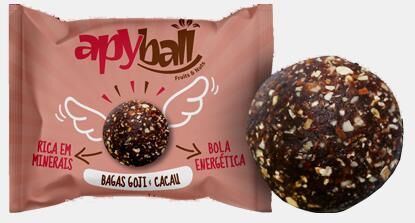 APYBALL BOLA ENERGETICA GOJI & CACAU 38g