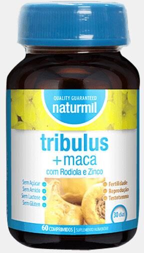 NATURMIL TRIBULUS + MACA 60 COMPRIMIDOS