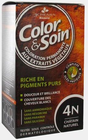 3 CHÊNES COLOR & SOIN 4N - CASTANHO NATURAL 135ml