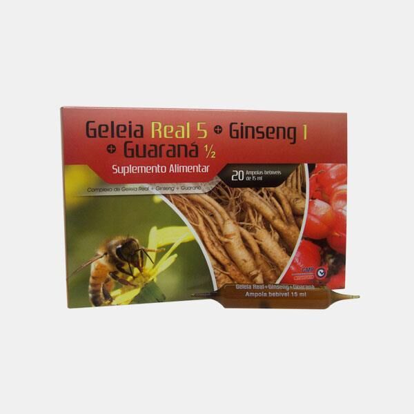 SOLDIET GELEIA REAL+ GINSENG + GUARANA 20 AMPOLAS