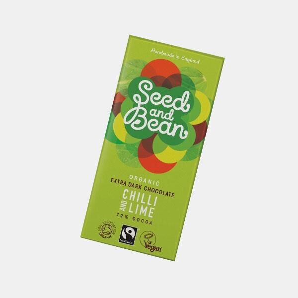 SEED AND BEANS CHOCOLATE CHILLI e LIMA S&B BIO 85g