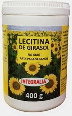 INTEGRALIA LECITINA DE GIRASSOL GRANULADA NAO GMO 400g