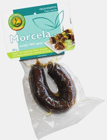 CEM POR CENTO MORCELA - ENCHIDO VEGETAL 200g