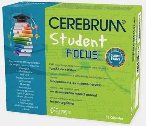 NATIRIS® CEREBRUM STUDENT FOCUS 30 CAPSULAS